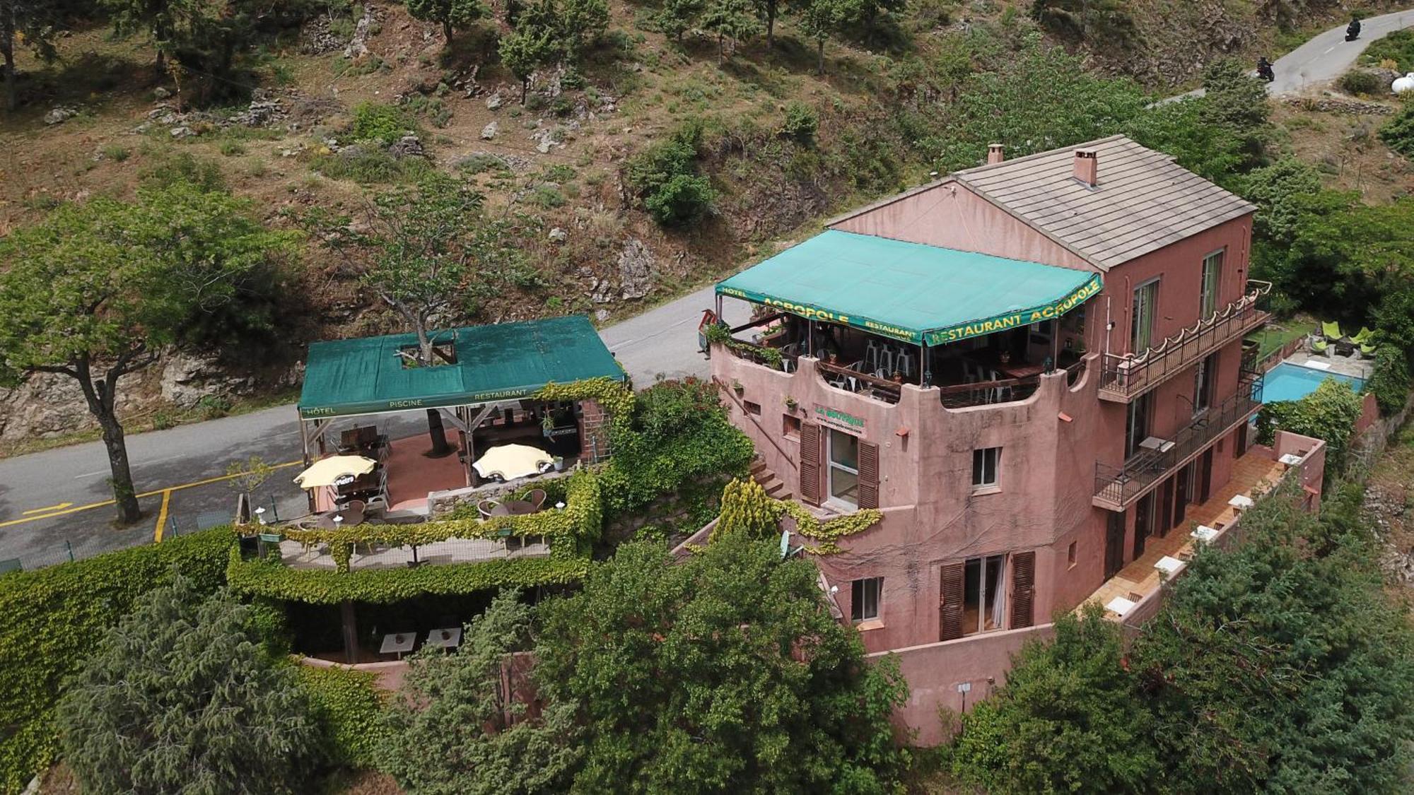 Acropole Asco Hotel Bagian luar foto