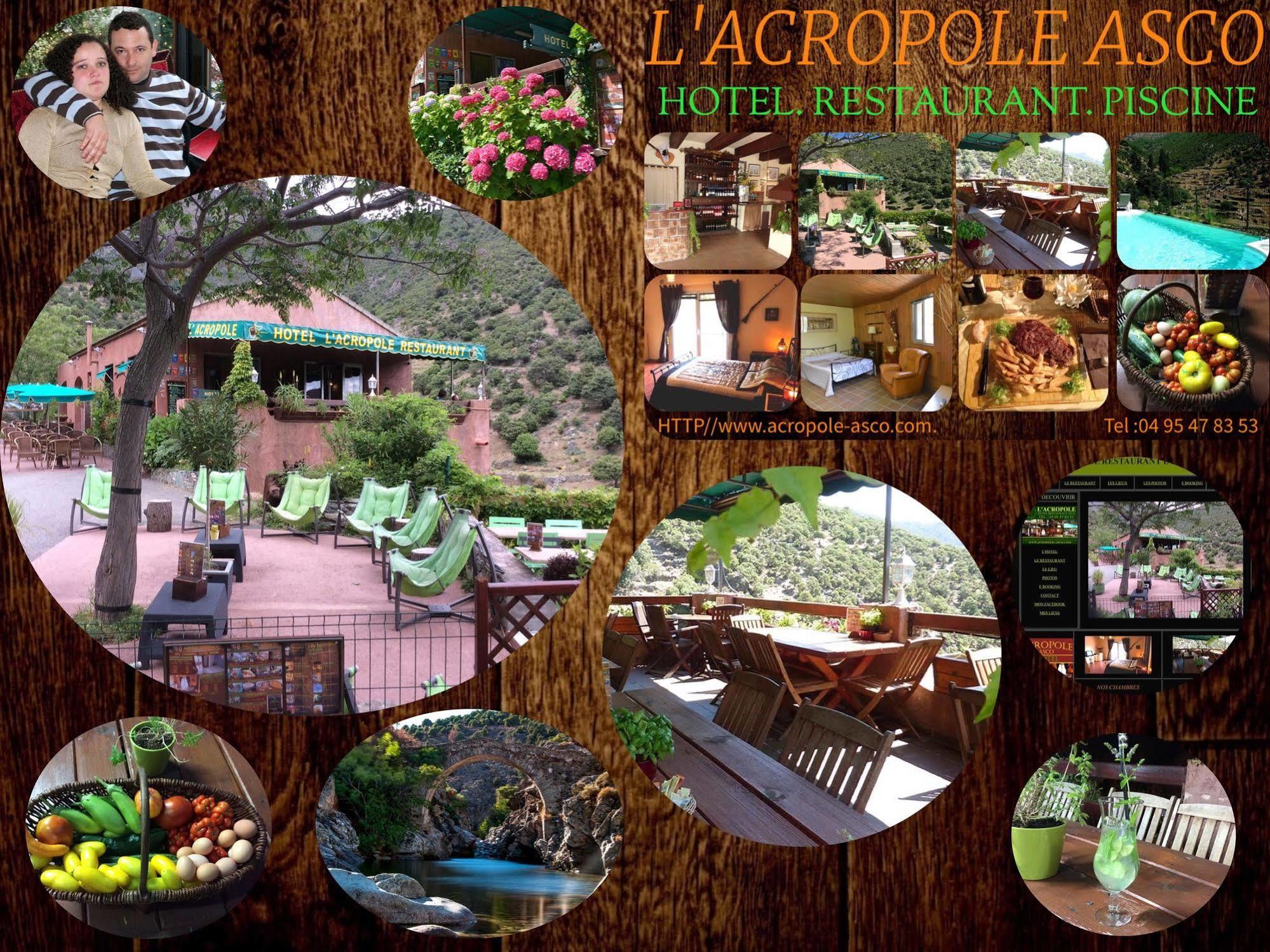 Acropole Asco Hotel Bagian luar foto